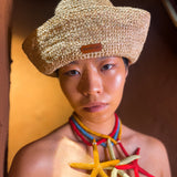 GN0_collar estrella multicolor pardo hats mujer