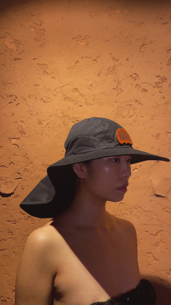 GN0_Sombrero safari pardo hats mujer hombre verano 